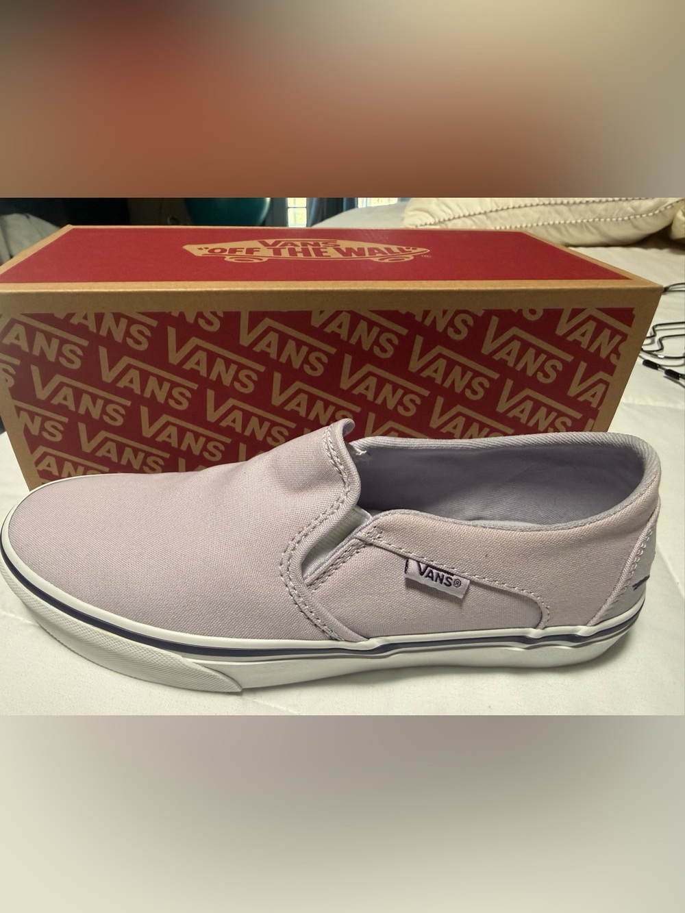 Vans Women’s Slip-Ons - Lavender